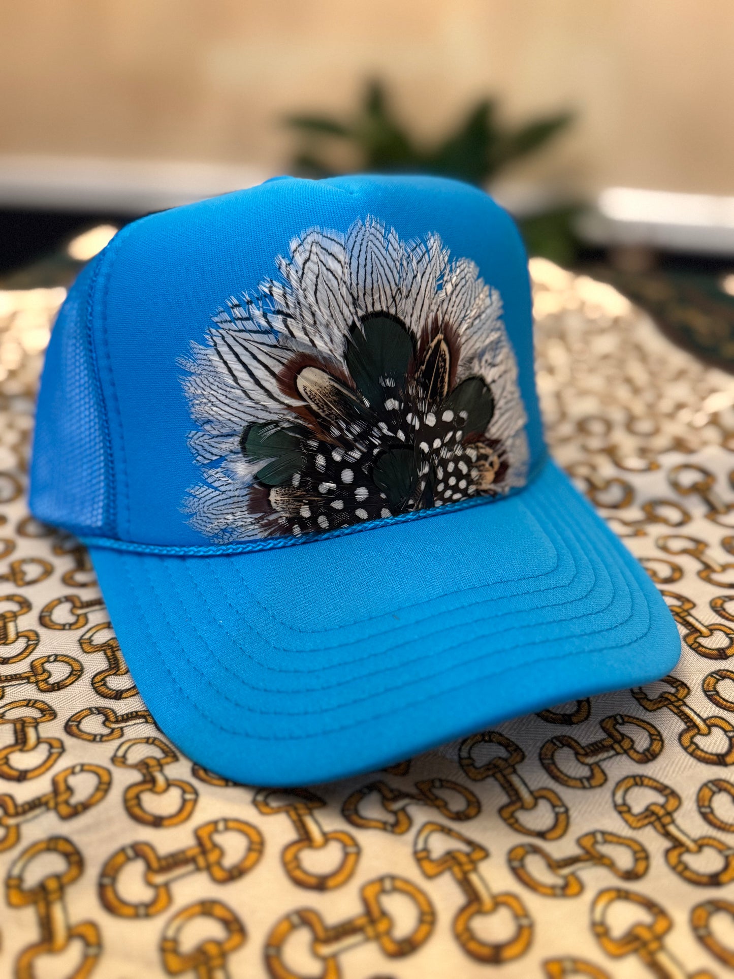 Bluey Feather Trucker
