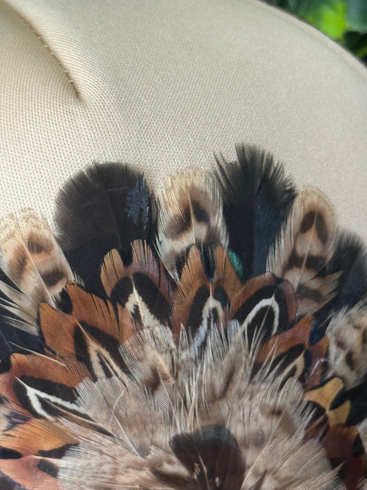 Laurel 1 Feather Trucker (Glue booboo)