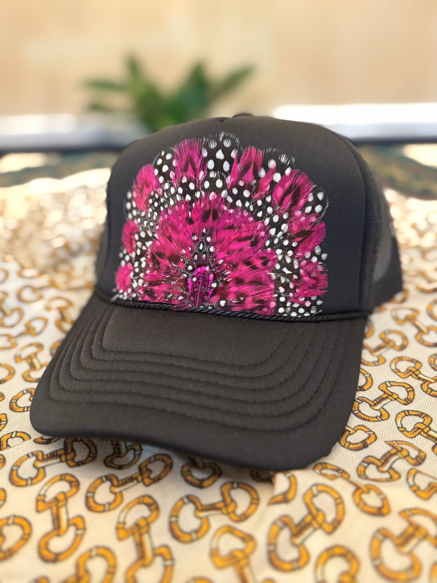 Lea Feather Trucker