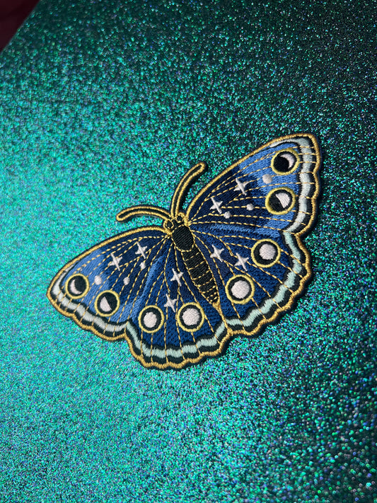 Blue Moons Butterfly Patch