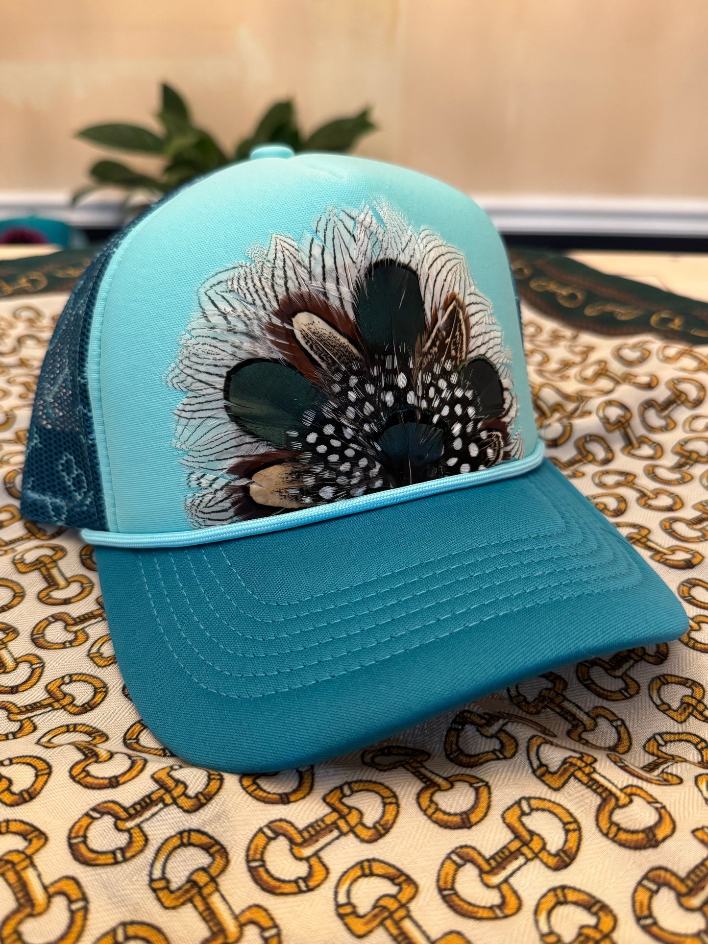 Cloudy Feather Trucker
