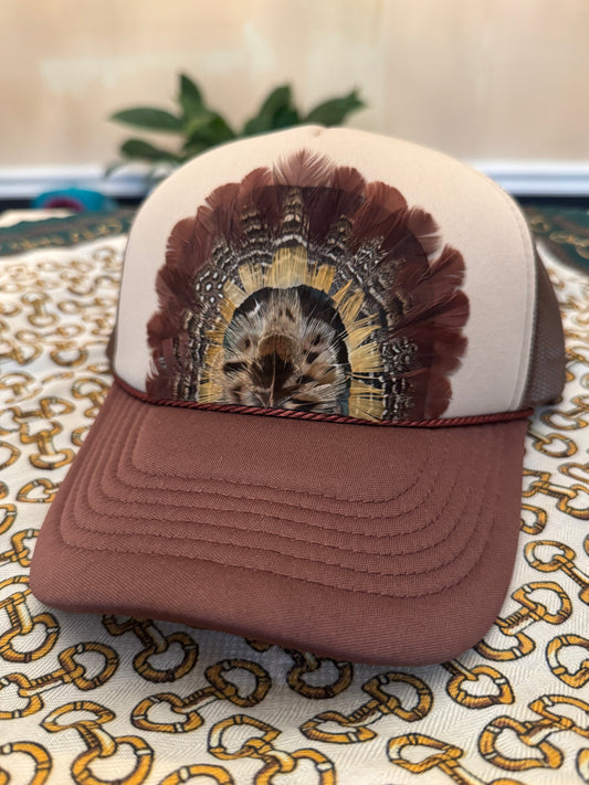 Mud Duck Feather Trucker
