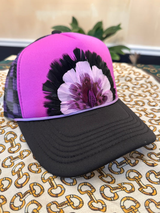 Georgie Feather Trucker