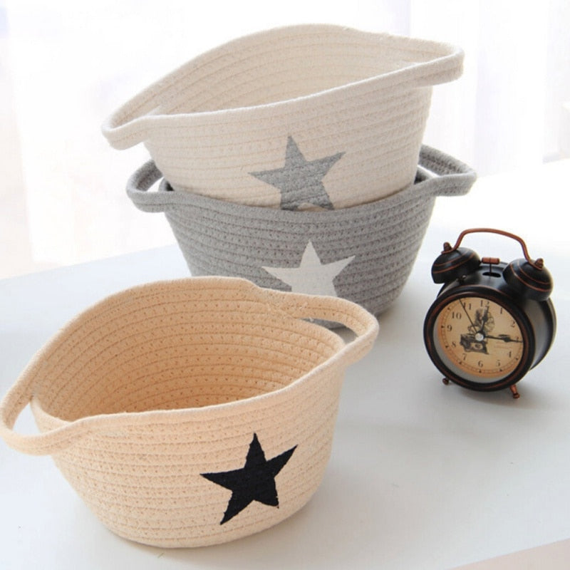 Foldable Cotton Basket