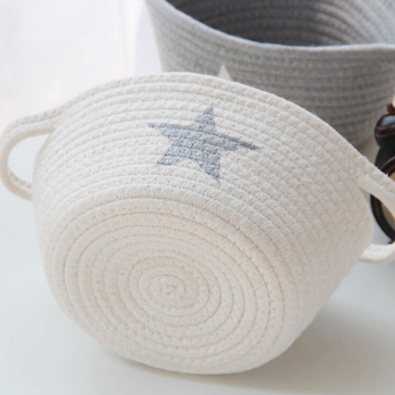 Foldable Cotton Basket