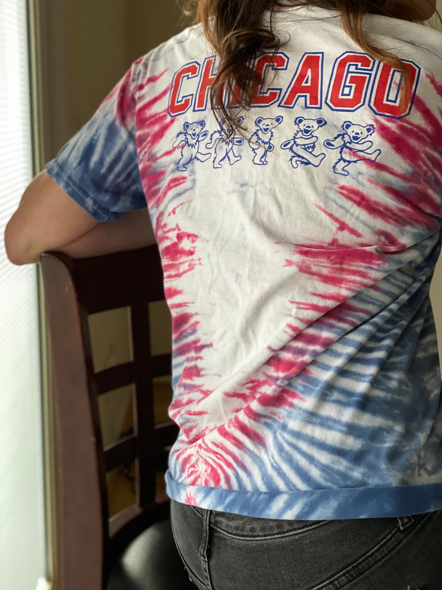 Grateful Dead & Cubs Mash Up (Retro T-Shirt)