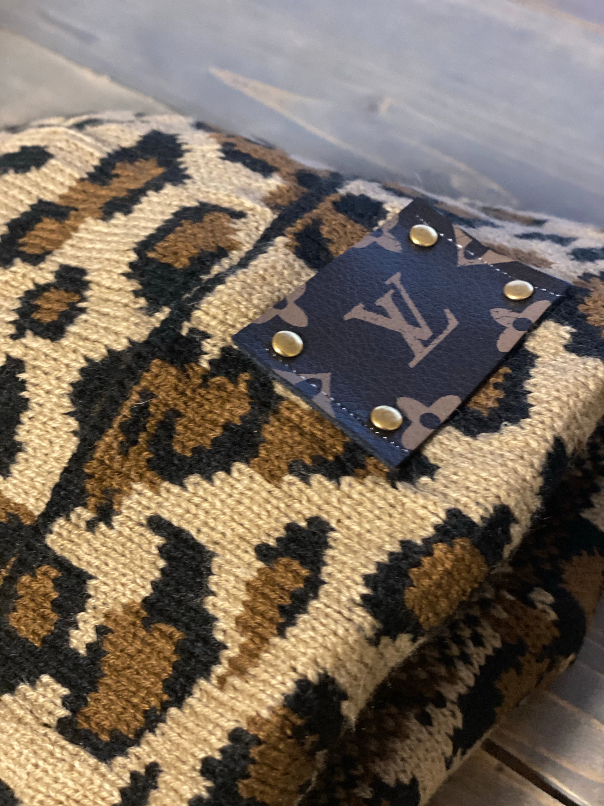 Leopard Pom Beanie Hat - LV – Beauty Bird Vintage